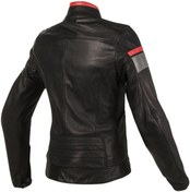 Resim Dainese Blackjack Lady Deri Mont Black Grey Red 