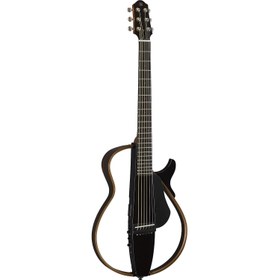 Resim Yamaha SLG200S Silent Akustik Gitar (Trans Black) 