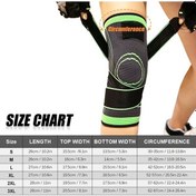 Resim Artfulabode Yeşil Ve Skycıty Koşu, Koruma Kompresyonlu İçin Eklem Dizlik Diz Desteği Bisiklet, Basketbol - Zk Yeşil 