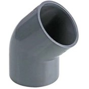 Resim Pimtaş Uh-pvc 45 Yapıştırma Muflu Dirsek 75 Mm 1 Adet 