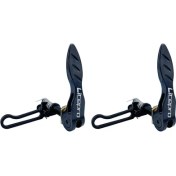 Resim 2x Bisiklet Koltuk Direği Kelepçesi Ultralight Katlanır Bisiklet Direği Kelepçe Katlanır Bisiklet Aksesuarları, Siyah (Yurt Dışından) 