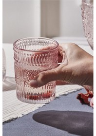 Resim Karaca Sunflower Su Bardağı Pembe 