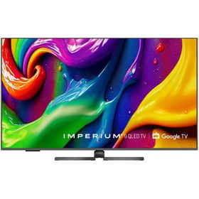 Resim Arçelik A55 Q 990 AY 4K Ultra HD 55'' 140 Ekran Uydu Alıcılı Google Smart QLED TV 