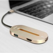 Resim Baseus Hub Type-c Hdmı Usb 3.0 Çevirici Dönüştürücü 60w 3xusb 5gbit/s Usb Çoğaltıcı Görüntü Aktarıcı 33898-asf 