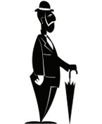 Resim Bastonlu İhtiyar 50x115 Cm Lcst Lcst 