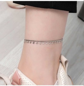 Resim 925 Ayar Gümüş Kelebek Halhal 