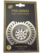 Resim QNİAY Paslanmaz Yuvarlak Mutfak Lavabo Içi Gider Süzgeci Banyo Evye Deliği Çöp Tıkacı pslik tutucu 