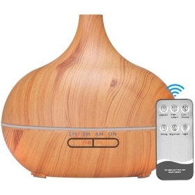 Resim Elektrikli Aroma Difüzör Hava Nemlendirici Uçucu Yağ Difüzör 400 Ml Ultrasonik Uzaktan Kumanda Serin Mist Sisleyici Led Lamba Nemlendiriciler 