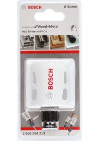 Resim Bosch Progressor Wood&Metal 41 mm Panç Delik Açma Testeresi - 2608594213 