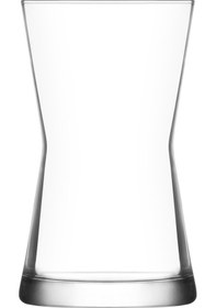 Resim LAV Derin Cam Meşrubat Bardağı 3'lü 350 ml (Büyük Su/Kokteyl Bardağı ) 