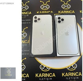 Resim Apple iPhone 11 Pro Max İkinci El TR | 64 GB | Gümüş 
