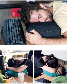 Resim Naturehike Tpu Ultralight Şişme Yastık Turuncu Mavi 