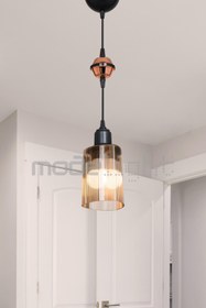 Resim Modelight Akses Tekli Bal Camlı Siyah Sarkıt Salon-oturma-çocuk-yatak Odası-yemek Odası-antre-mutfak 