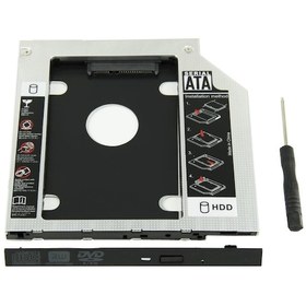 Resim Dvd Den Ikinci Hdd Ssd Kızak 9.5Mm 2.Harddisk Yeri Ver.1 / Ince 