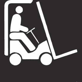 Resim İsg Tabelam 50x50/kompozit/Forklift Boyama Şablonu 