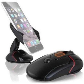 Resim Wondernest Vantuzlu Dönebilen Yaratıcı Fare Şekilli Araç Tutucu Aksesuar Std 