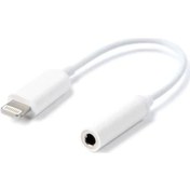 Resim Iphone 5 6 7 8 X Plus Kulaklık Çevirici Lightning Aux Dönüştürücü 