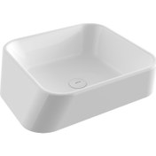 Resim Bocchi Firenze Çanak Lavabo 51 Cm Parlak Beyaz 1005-001-0125 