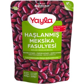 Resim YAYLA Haşlanmış Meksika Fasulyesi 400g 