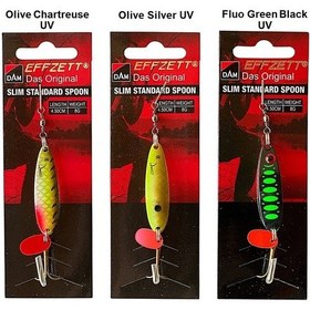 Resim Dam Effzett Standard Spoon Slim 4.5cm 8gr Kaşık 