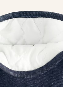 Resim 2’li Fırın Eldiveni Seti, Silikon Tabanlı, Kot Görünümlü, 230°C Isıya Dayanıklı 