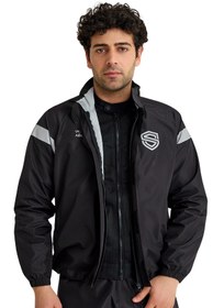 Resim Scudo Peru Siyah Üst Motosiklet Yağmurluğu - 3xl 