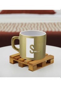 Resim Bk Gift Kişiye Özel İsimli Gold Renkli Middle Çay & Kahve Fincanı-4, Arkadaşa Hediye, Sevgiliye Hediye, Doğum Günü Hediyesi Kobitmeyencom32526 Bk Gift 