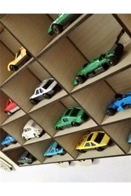 Resim Mini Tasarım Atölyem Montessori Tır Araba Rafı 