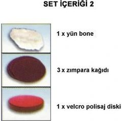 Resim Ennalbur Nikon N 33995 Polisaj Seti 125 Mm 9 Parça 