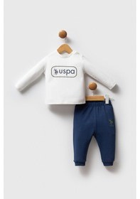 Resim U.s. Polo Assn Erkek Bebek Mavi Takım 5274-48934 mavi 