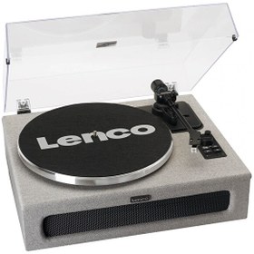 Resim Lenco LS-440GY Gri Kumaş Dahili Hoparlörlü Bluetooth Pikap 
