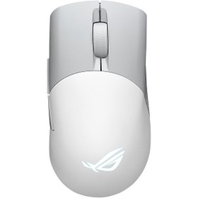 Resim Asus ROG Keris Wireless Aimpoint Kablosuz Beyaz Gaming Mouse 
