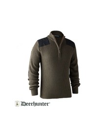 Resim Deerhunter Rogaland Yarım Fermuarlı Kahve Kazak 2xl Kahverengi 