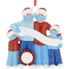 Resim Suntek Magideal 2020 Yılbaşı Ağacı Etiket 4 kişilik aile 