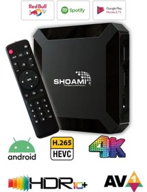 Resim shoemio Shoami Sh-sb2 2gb/16gb Mediabox Ultra Hd Android Tv Box Mybox Netflix Youtube 