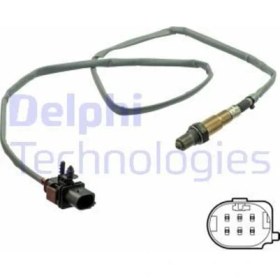 Resim Delphi ES21101-12B1 Oksijen Sensörü Lambda Sondası 5 Kutuplu 1240MM Golf Vıı A3 Tt Leon Octavia 13- 03L906262R 