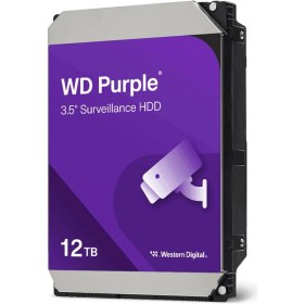 Resim Western Digital Purple Pro 12tb 7200rpm 256mb Sata3 7/24 Güvenlik 3.5'' Harddisk Wd121purp -115252 