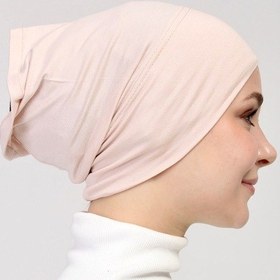 Resim Pratik Tesettür Boru Bone Pudra 