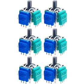 Resim Pop Konsol 6 Adet Xbox One Hall Effect Analog Motor Xbox Kol Joystick Tamiri Xbox One Yedek Parça 