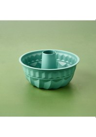Resim Excellentt Houseware Borulu Yapışmayan Kek Kalıbı - Turkuaz - 25x10 Cm Renkli 