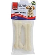 Resim Esca Food Press Beyaz Kemik Köpek Ödülü 12,5 Cm - (50 Gr 2li Paket) - 100 Gr 