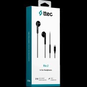 Resim Ttec 2KMM14S Rio 2 Usb-C Stereo Mikrofonlu Kulakiçi Kulaklık Siyah 