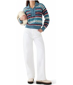 Resim Tomy Jeans İlizion Denim Mother Denim Kadın Rahat Kesim Jean Pantolon Kot Pantolon Beyaz 29 