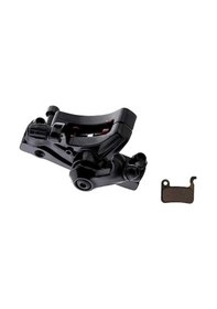 Resim Sparkle Bisiklet Disk Fren Kaliperi Ön 160mm Adaptörlü Balata Dahil Siyah 