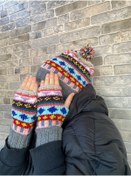 Resim MESKSTORE Şapka eldiven set 