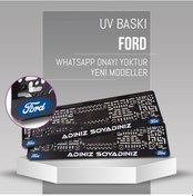 Resim Ford Plakalık, 2 Adet Premium Uv Baskı, Plakalıkhane 
