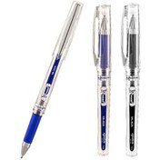 Resim Mikro Roller Kalem Jel Bilye Uçlu 1.0 MM Mavi İmza Kalemi MK-8526 