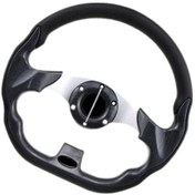 Resim Suntek Araba Spor Yarışı Sürüklenen Direksiyon 320mm Siyah 