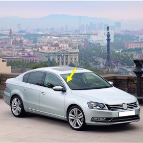 Resim Vw Passat B7 2011-14 Ön Cam Sağ Direk Su Tutma Çıtası 3c0854328b 