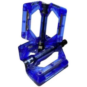Resim Platform Pedal Şeffaf Mavi 